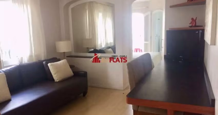Flat com 1 quarto para alugar na Alameda Lorena, 1852, Jardins, São Paulo