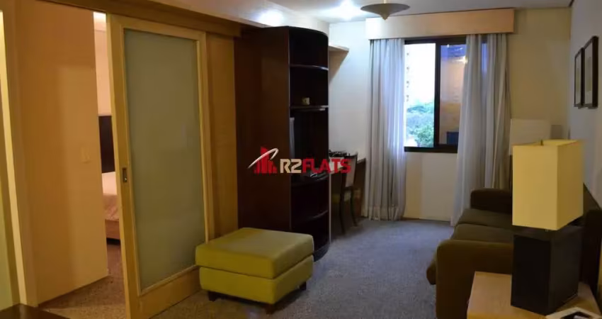 Flat com 1 quarto para alugar na Avenida Jamaris, 103, Moema, São Paulo
