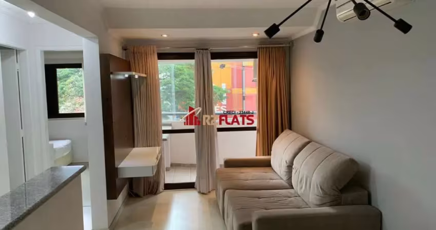 Flat com 2 quartos para alugar na Avenida dos Imarés, 317, Moema, São Paulo