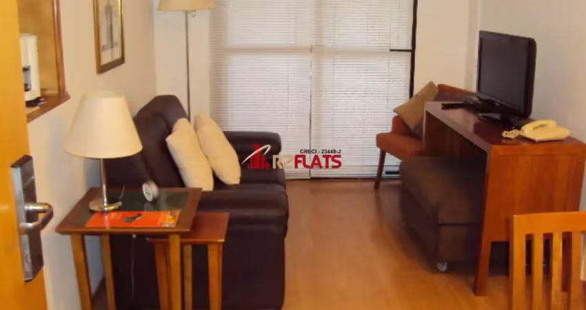 Flat com 2 quartos para alugar na Rua Sansão Alves dos Santos, 373, Cidade Monções, São Paulo