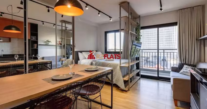 Flat com 1 quarto à venda na Avenida das Carinas, 301, Indianópolis, São Paulo