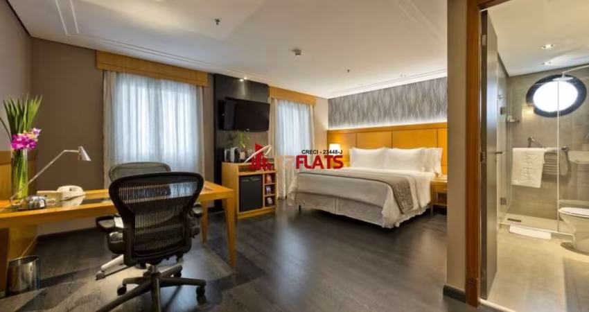 Flat  Melia Confort Jardim Europa no Itaim Bibi