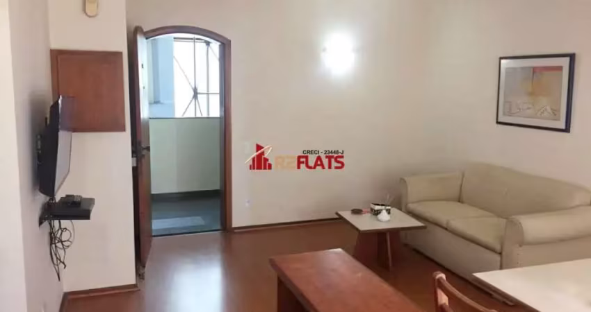 Flat com 1 quarto à venda na Rua Araguari, 711, Indianópolis, São Paulo