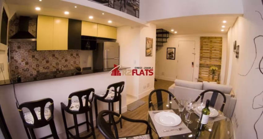 Flat com 1 quarto à venda na Avenida Moema, 177, Moema, São Paulo