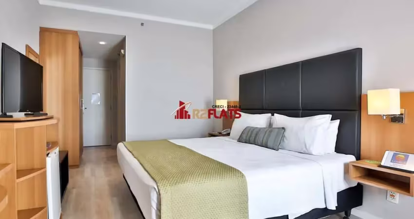 Flat com 1 quarto à venda na Avenida Sabiá, 825, Moema, São Paulo