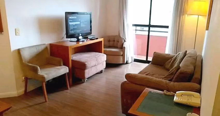 Flat com 2 quartos para alugar na Rua Sansão Alves dos Santos, 373, Brooklin, São Paulo