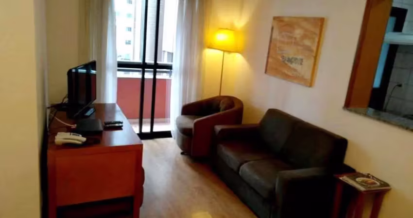 Flat com 2 quartos para alugar na Rua Sansão Alves dos Santos, 373, Brooklin, São Paulo