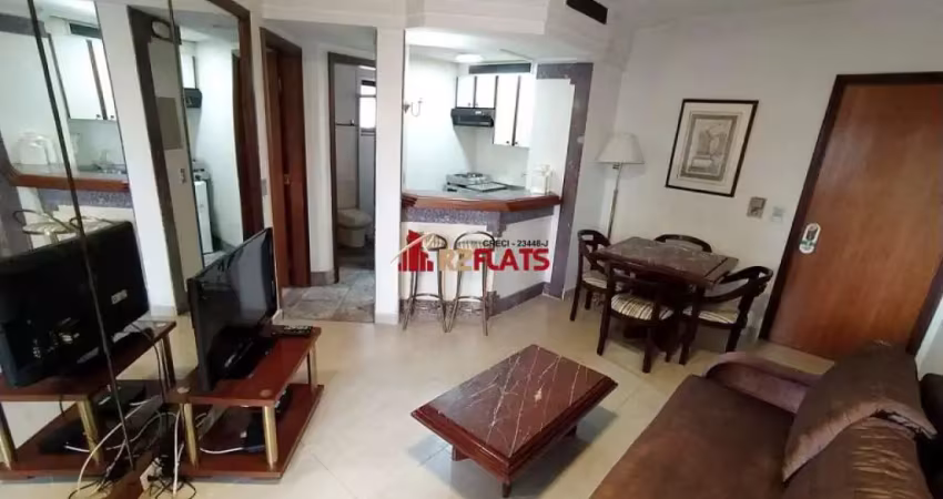 Flat com 1 quarto à venda na Avenida Cidade Jardim, 411, Itaim Bibi, São Paulo