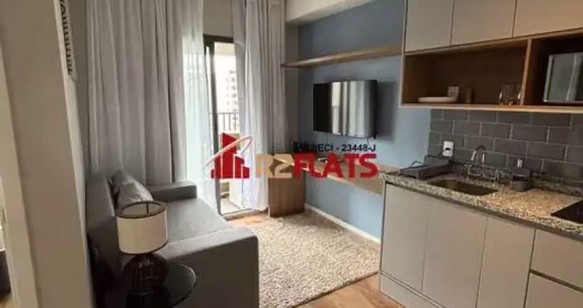 Flat com 1 quarto para alugar na Alameda dos Maracatins, 280, Indianópolis, São Paulo