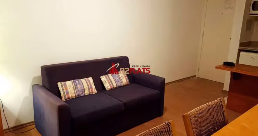 Flat com 1 quarto para alugar na Avenida Jamaris, 111, Moema, São Paulo