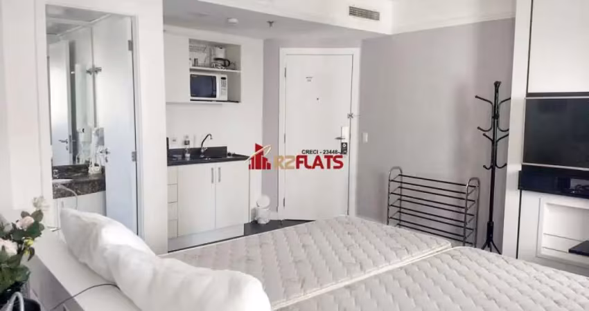 Flat com 1 quarto para alugar na Avenida Macuco, 595, Moema, São Paulo