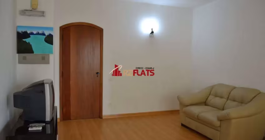 Flat com 1 quarto para alugar na Rua Araguari, 711, Moema, São Paulo