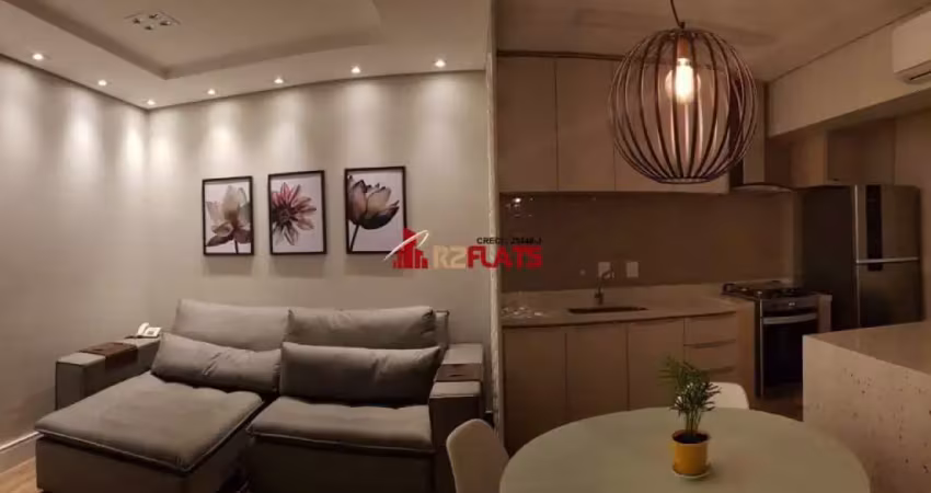 Flat com 1 quarto para alugar na Rua Araguari, 711, Indianópolis, São Paulo