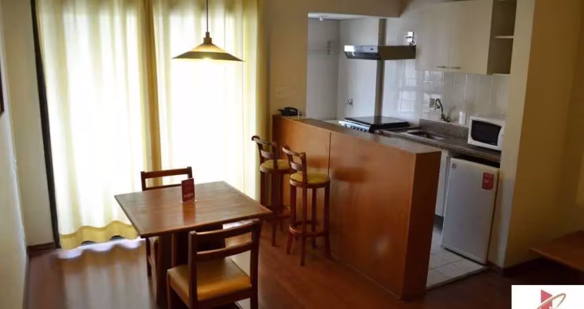 Flat com 1 quarto à venda na Rua Araguari, 711, Indianópolis, São Paulo