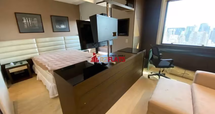 Flat com 1 quarto para alugar na Rua Joaquim Floriano, 466, Itaim Bibi, São Paulo