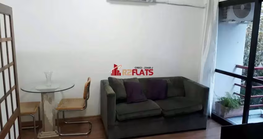 Flat com 1 quarto para alugar na Alameda Jauaperi, 1083, Moema, São Paulo
