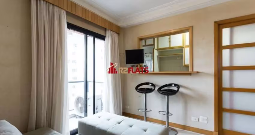Flat com 1 quarto para alugar na Rua Pintassilgo, 477, Moema, São Paulo