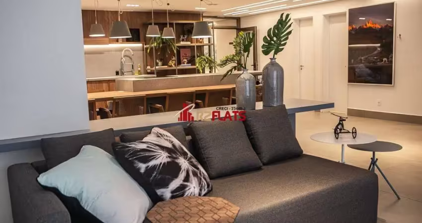 Flat com 2 quartos para alugar na Rua Oliveira Dias, 444, Jardim Paulista, São Paulo