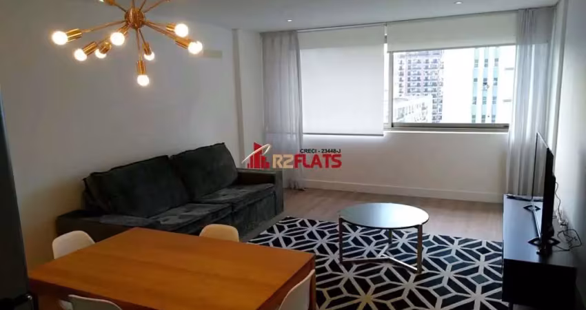Flat com 1 quarto para alugar na Rua Pamplona, 935, Jardins, São Paulo