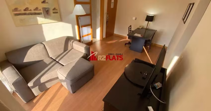 Flat com 1 quarto para alugar na Rua Pintassilgo, 477, Moema, São Paulo