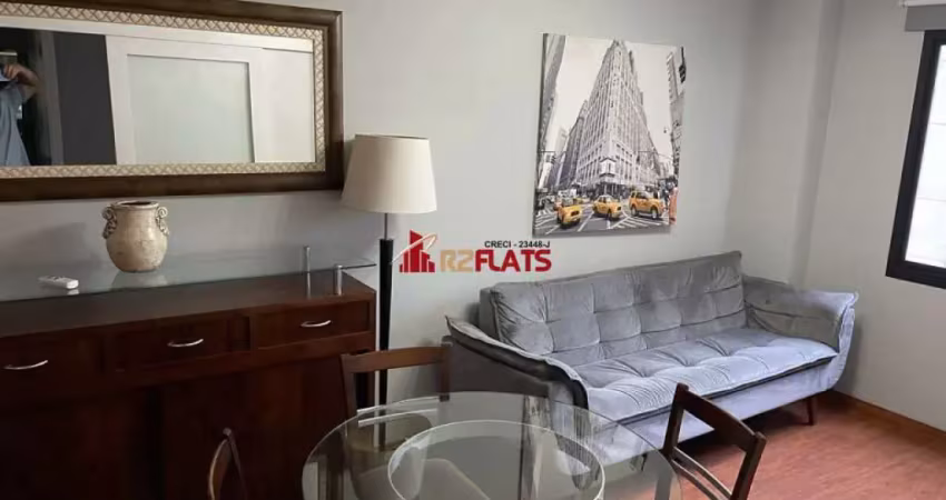 Flat com 2 quartos para alugar na Avenida Jamaris, 100, Moema, São Paulo