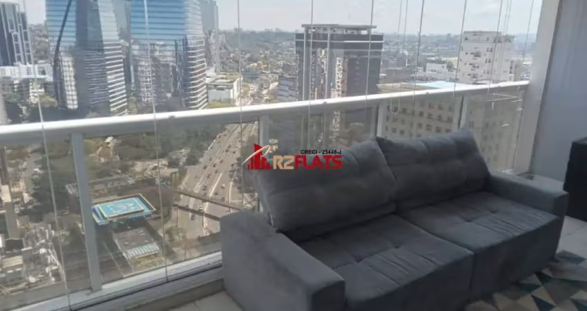 Flat com 1 quarto para alugar na Avenida Presidente Juscelino Kubitschek, 1545, Itaim Bibi, São Paulo