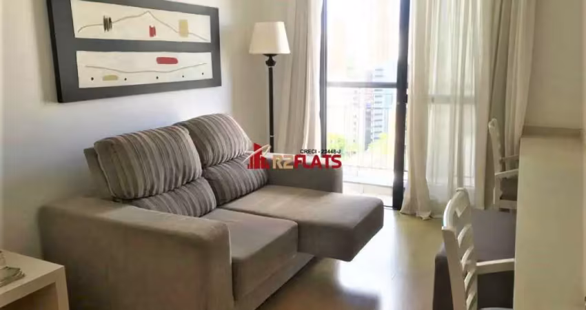 Flat com 1 quarto para alugar na Avenida Lavandisca, 365, Moema, São Paulo