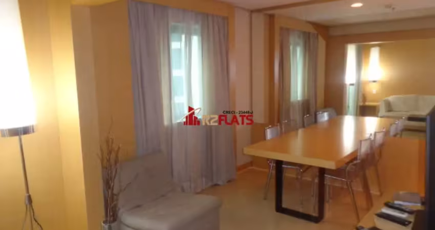 Flat com 1 quarto à venda na Avenida Ibijaú, 355, Moema, São Paulo