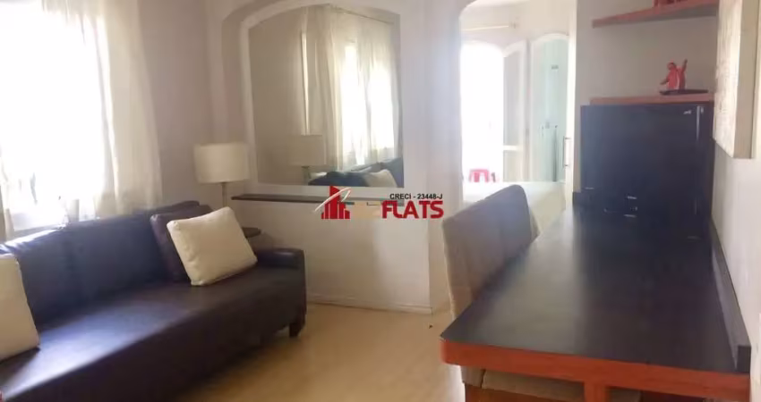 Flat com 1 quarto para alugar na Alameda Lorena, 1852, Jardins, São Paulo