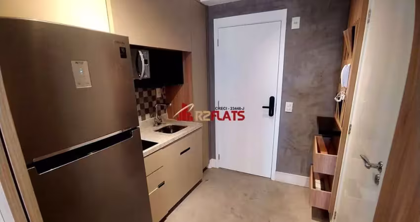 Flat com 1 quarto para alugar na Alameda Iraé, 664, Moema, São Paulo