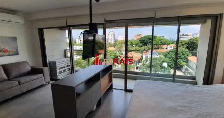 Flat com 1 quarto para alugar na Rua Oliveira Dias, 444, Jardins, São Paulo