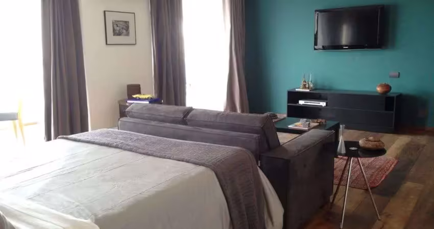 Flat com 1 quarto para alugar na Rua Sansão Alves dos Santos, 343, Brooklin, São Paulo