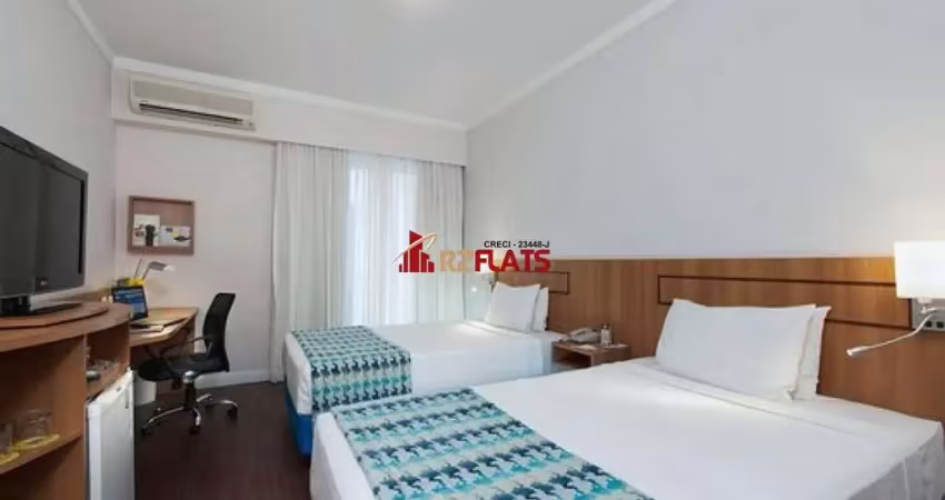 Flat com 1 quarto à venda na Avenida Sabiá, 825, Moema, São Paulo