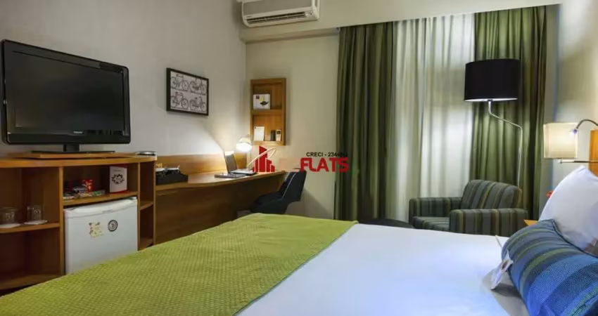 Flat com 1 quarto à venda na Avenida Sabiá, 825, Moema, São Paulo