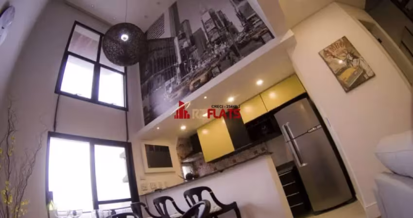 Flat com 1 quarto à venda na Avenida Moema, 177, Moema, São Paulo