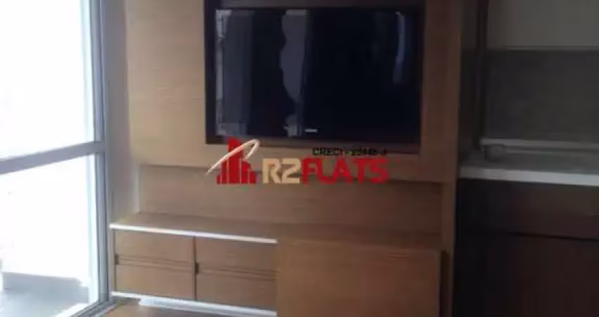 Flat com 1 quarto à venda na Rua Juquis, 391, Moema, São Paulo