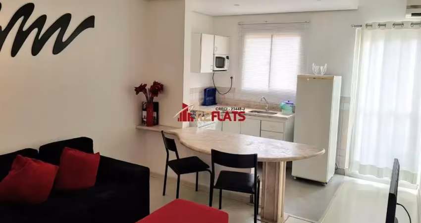 Flat com 1 quarto para alugar na Rua Funchal, 111, Vila Olímpia, São Paulo