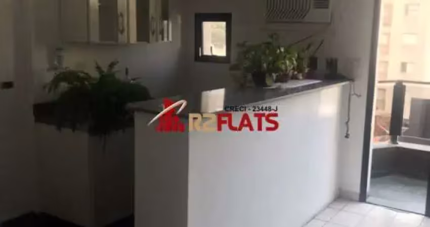 Flat com 1 quarto para alugar na Avenida Moema, 177, Moema, São Paulo