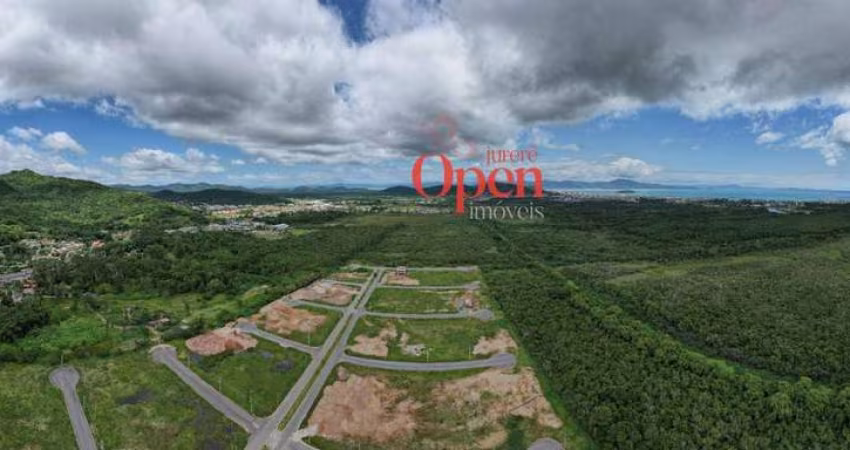 TERRENO EM CONDOMÍNIO PLANEJADO  REAL PARQUE NA VARGEM DO BOM JESUS-FLORIANÓPOLIS/SC