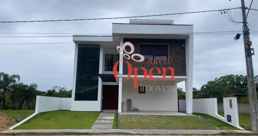 Casa em condomínio com 3 suítes à venda - lamim - florianópolis/sc