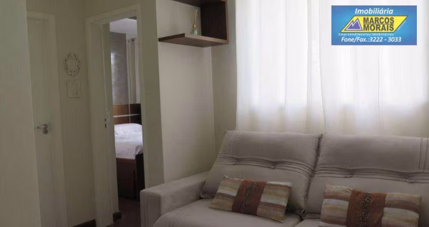 Belo apartamento com móveis e eletrodomésticos