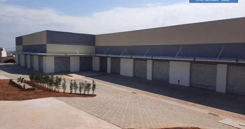 Cada porta é um salão para alugar, 30 m² + ou - 6m de altura , valor de  r$ 2.460/mês - jardim toledo - votorantim/sp