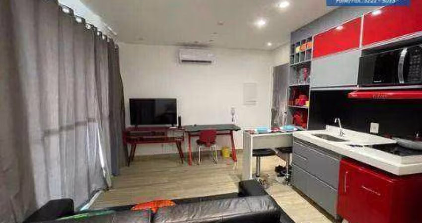 Apartamento com 1 dormitório para alugar, 33 m² por R$ 3.405,00/mês - Jardim Faculdade - Sorocaba/SP