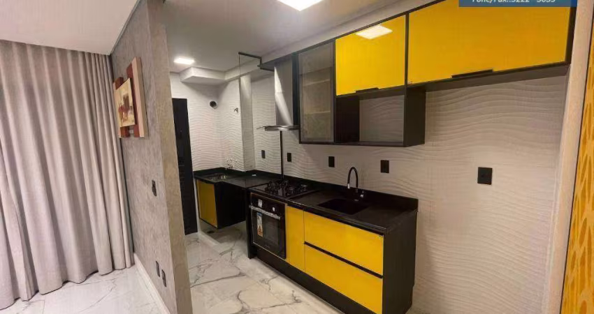 Apartamento com 2 dormitórios, 57 m² - venda por R$ 520.000,00 ou aluguel por R$ 4.132,77/mês - Jardim Pagliato - Sorocaba/SP