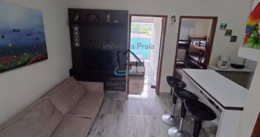 Apartamento para Venda em Ubatuba, Praia da Maranduba, 2 dormitórios, 1 banheiro, 1 vaga