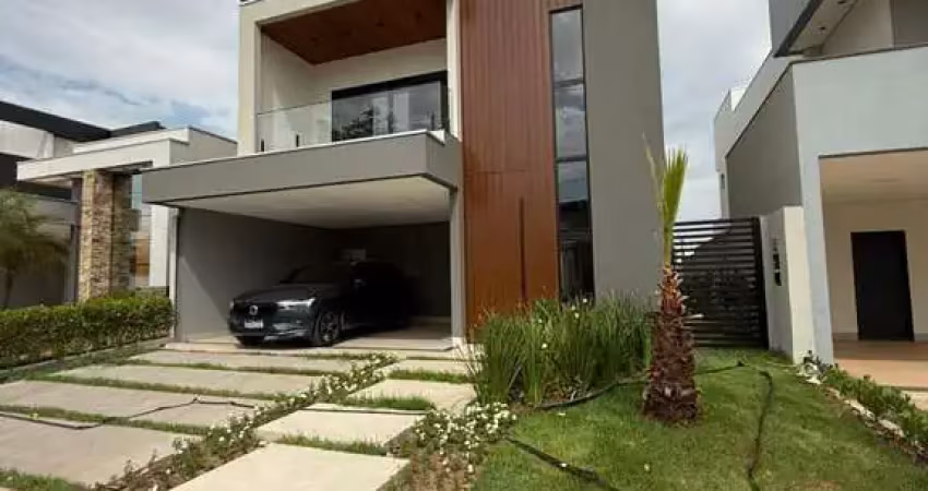 Casa de luxo no jardim imperial: sobrado novo com 4 suítes e 307m² de área em cuiabá-mt