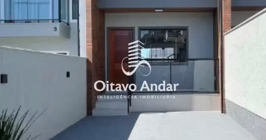 Sobrado geminado 2 quartos com 2 suítes - forquilhas