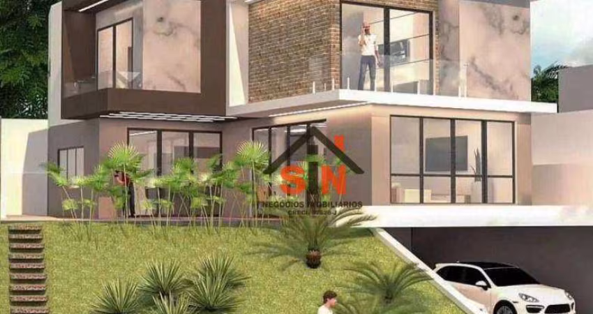 Sobrado com 3 dormitórios à venda, 295 m² por R$ 2.850.000,00 - Condomínio Real Park - Arujá/SP