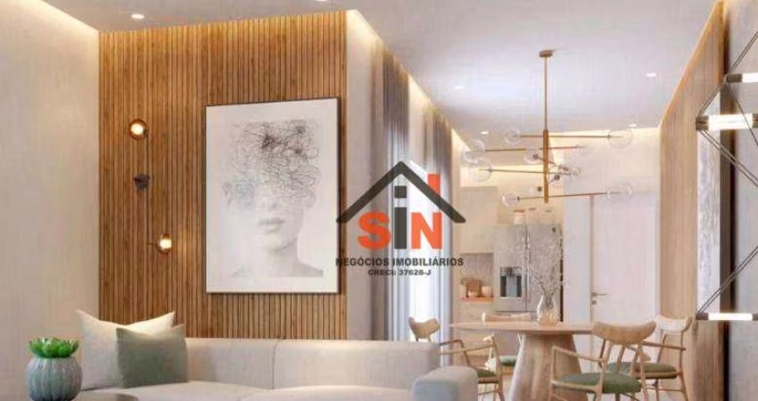 Apartamento com 2 dormitórios à venda, 87,58 m² por R$ 639.658 - Jordanópolis - Arujá/SP