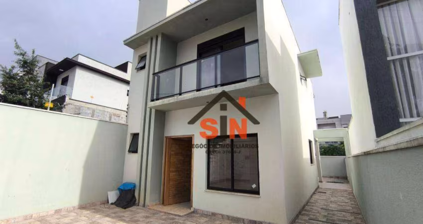 Sobrado com 3 dormitórios à venda, 128 m² por R$ 750.000,00 - Jardim Paraíso - Mogi das Cruzes/SP